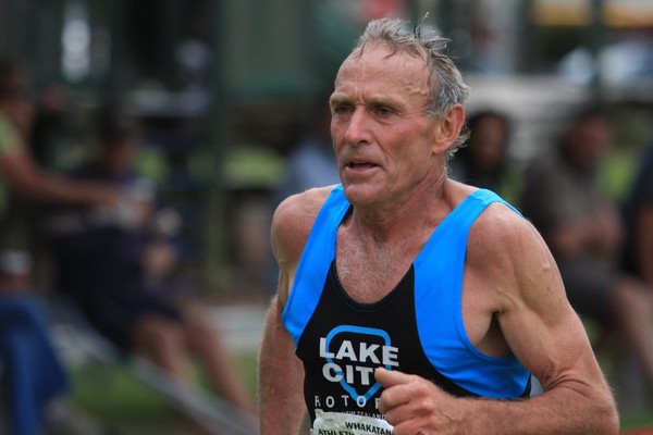 Colin Earwaker competing in the opening race of this year's Triple Crown series at the Toi's Challenge run in Whakatane.